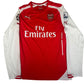 Arsenal 2014/2015 Home Long Sleeve Football Shirt  Medium