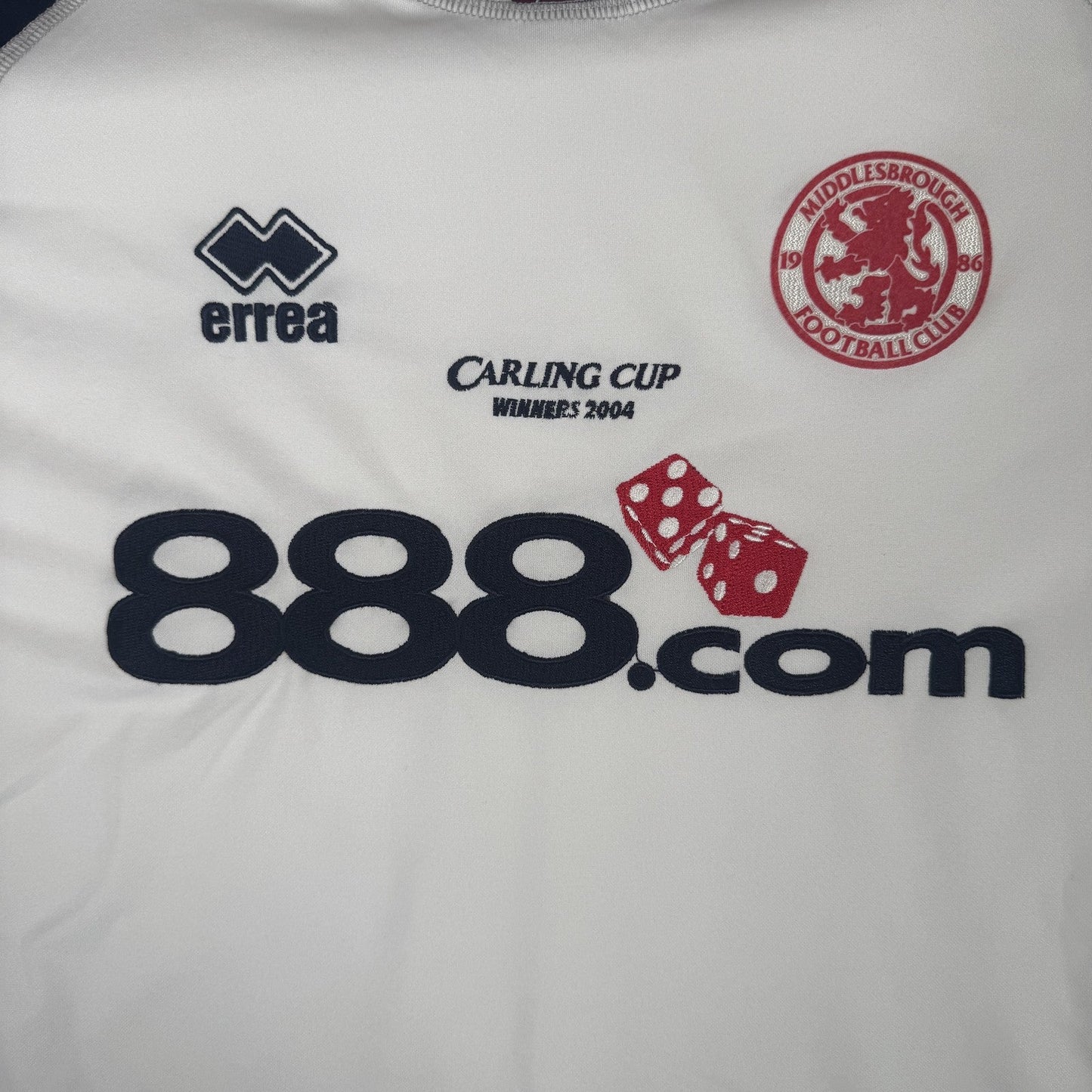 Middlesbrough 2004/2005 Carling Cup Winners Away Football Shirt 3XL