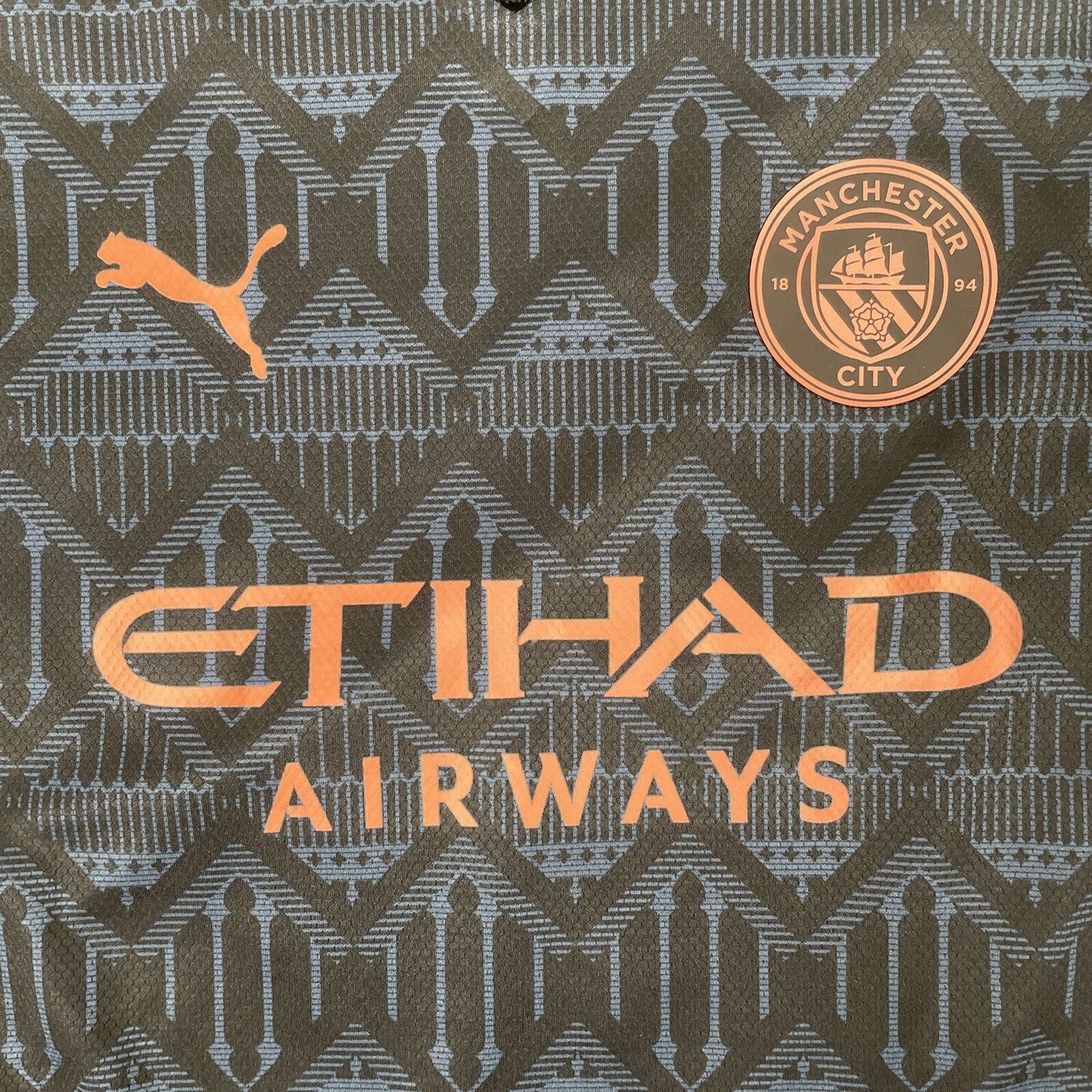 FODEN 47 Manchester City 2020/2021 Away Football Shirt Player Spec Medium