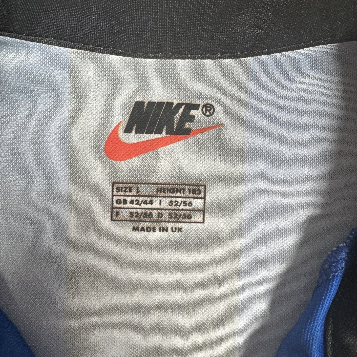 Inter Milan 1998/1999 Home Football Shirt  Large