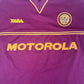 Motherwell 2001/2002 Away Football Shirt  XL