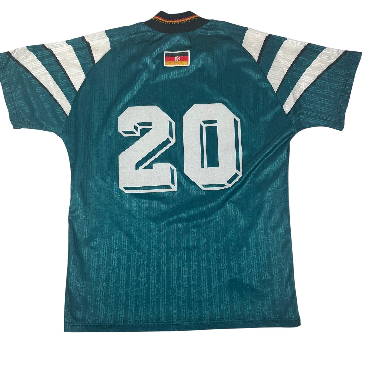 BIERHOFF 20 Germany 1996/1997/1998 Away Football Shirt  Medium