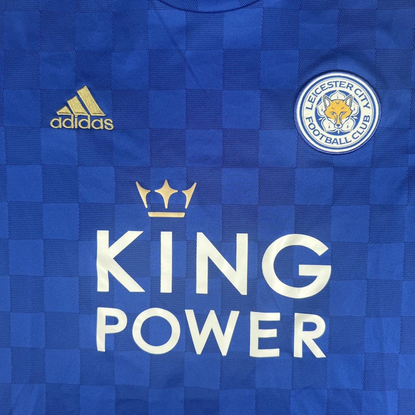 Leicester City 2019/2020 Home Football Shirt  Large
