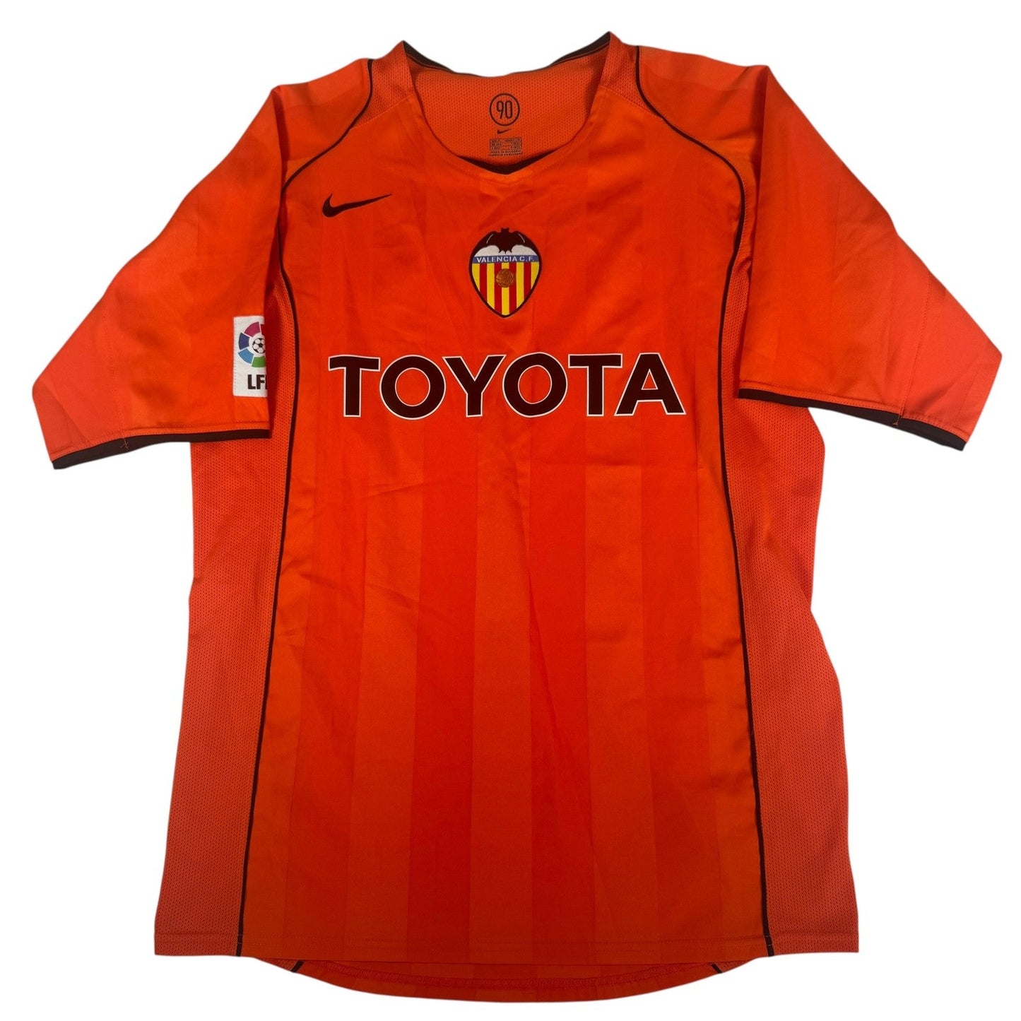 Valencia 2004/2005 Away Football Shirt  Medium