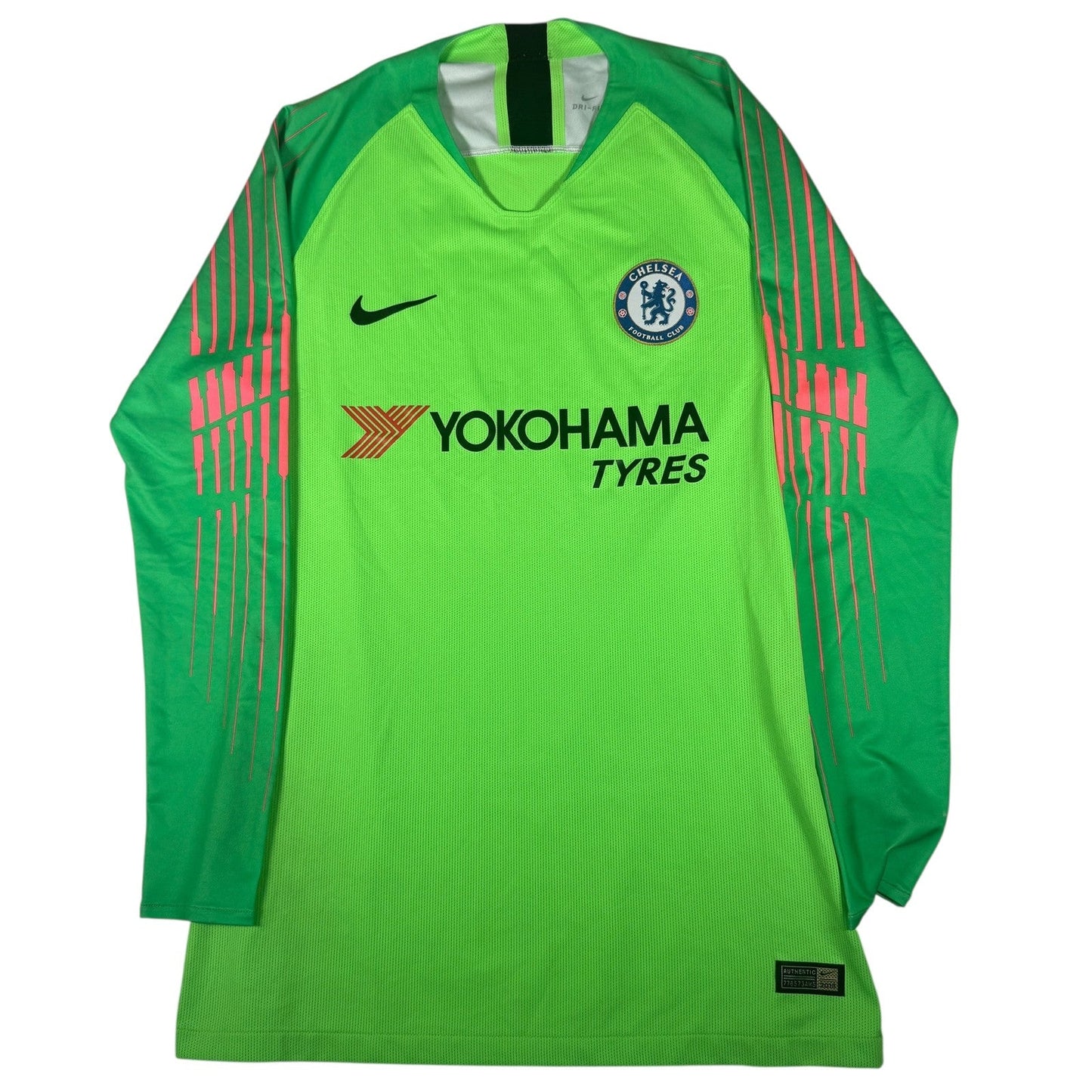 Chelsea 2018/2019 Long Sleeve Goalkeeper Football Shirt Medium
