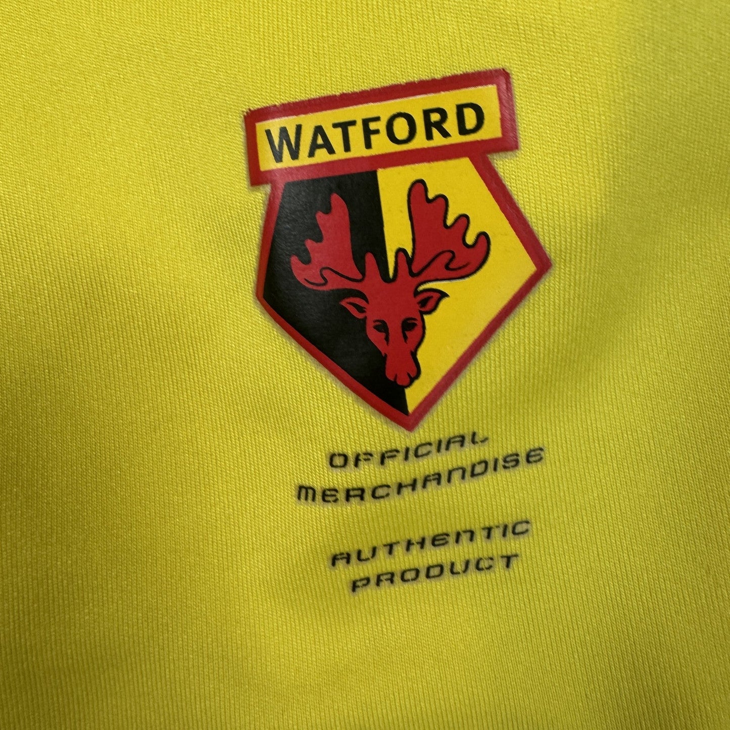 Watford 2008/2009 Home Football Shirt  XL