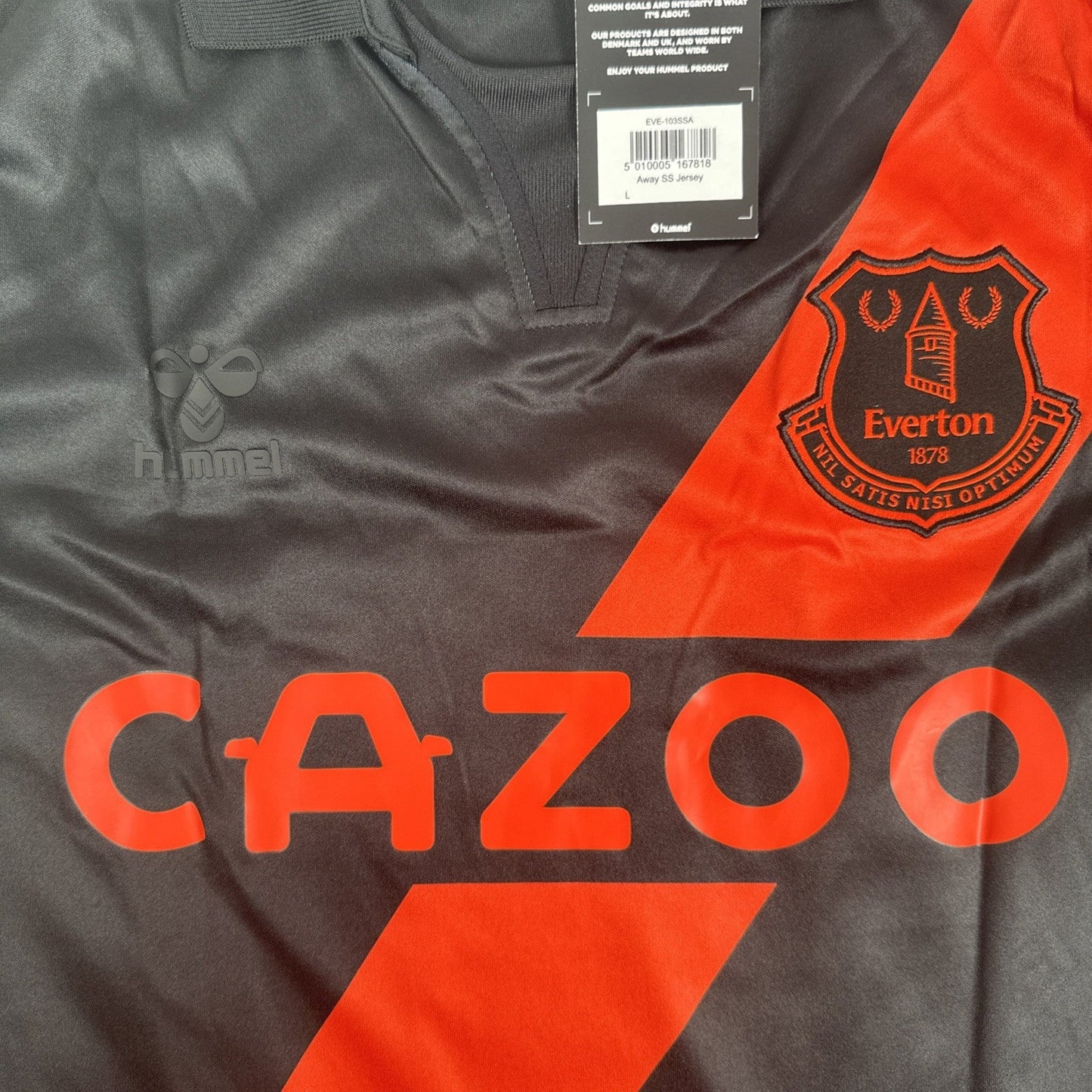 CALVERT-LEWIN 9 Everton 2021/2022 Away Football Shirt Large BNWT