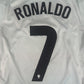 RONALDO 7 Portugal 2020/2021 Away Football Shirt  Small