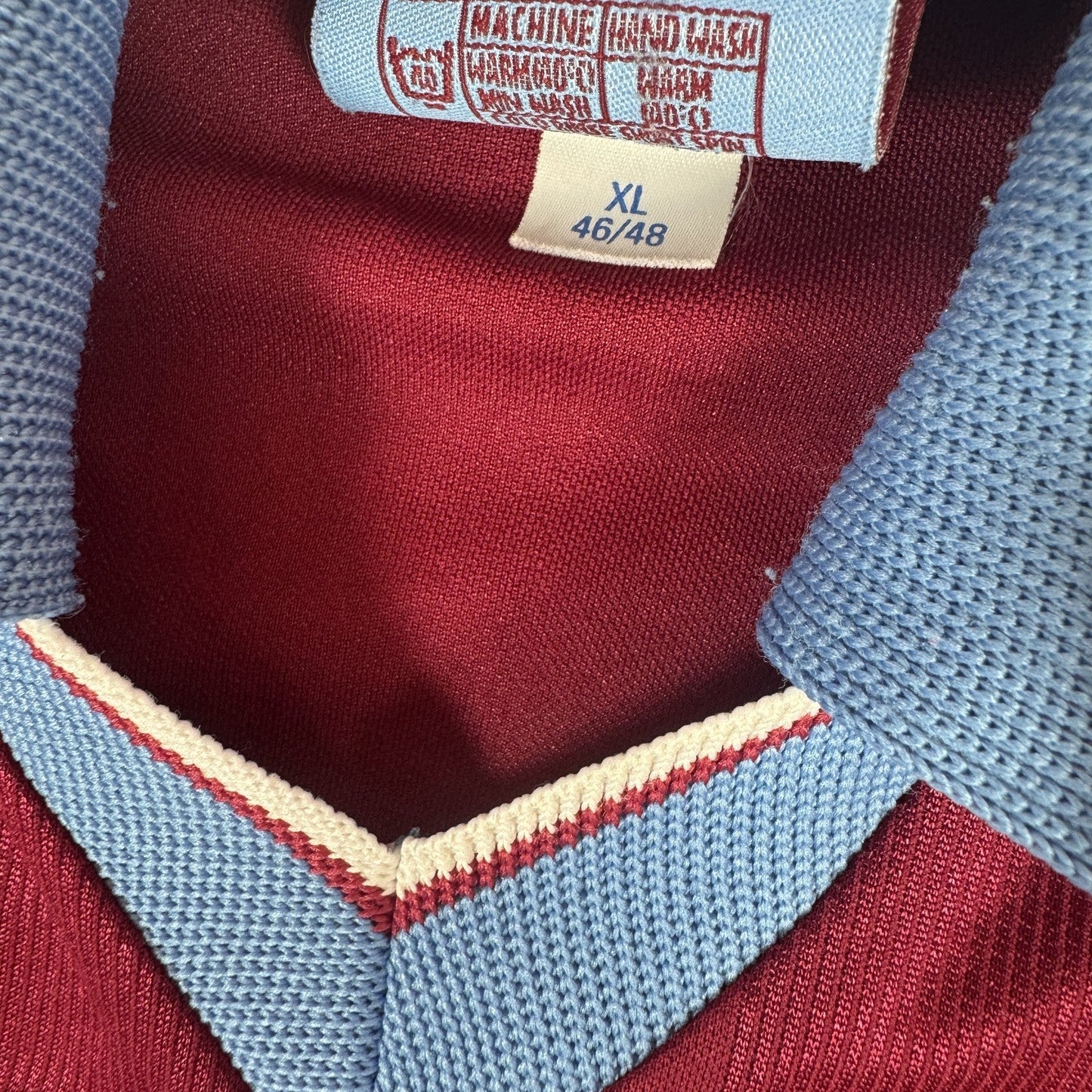 West Ham United 1997/1998 Home Football Shirt  XL