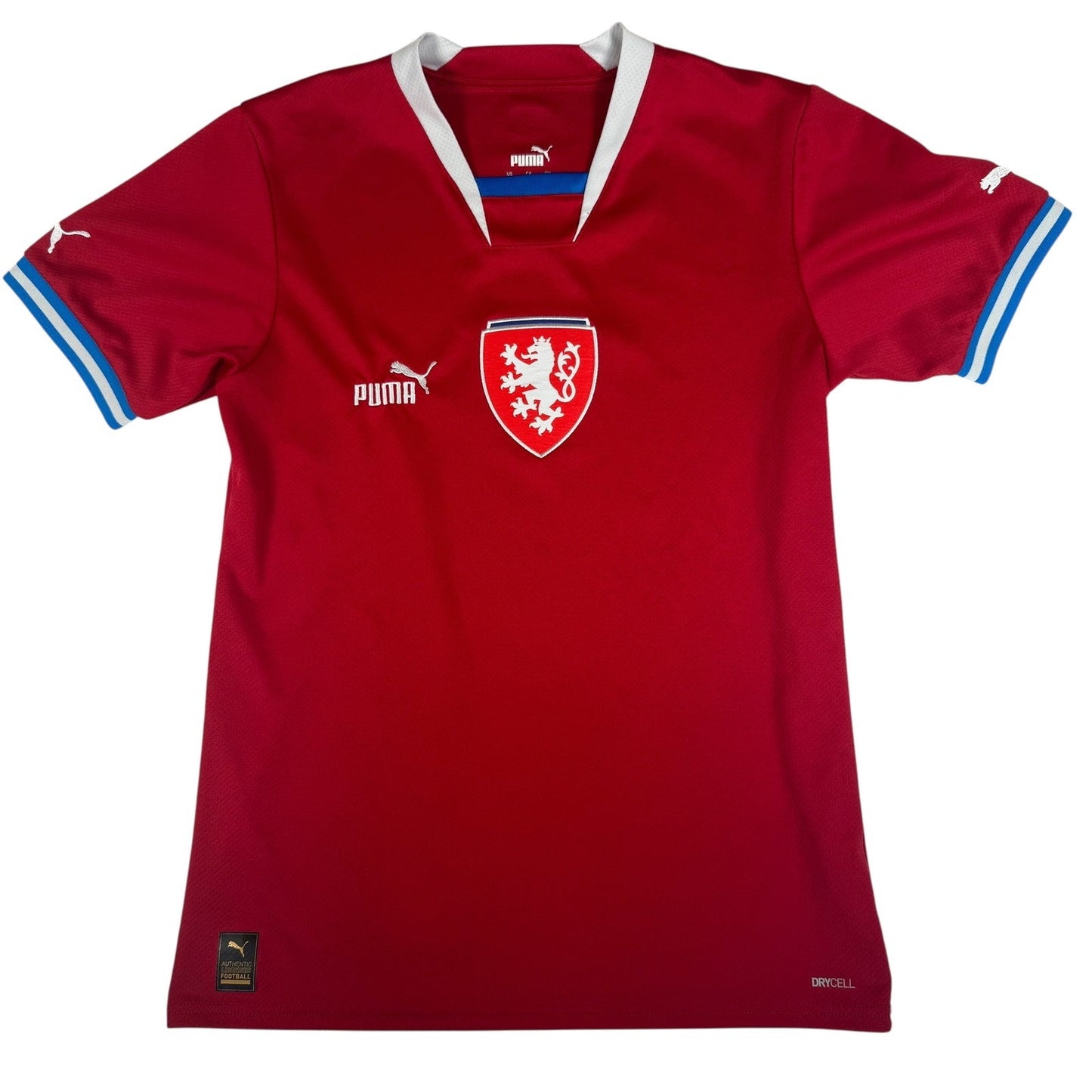 Czech Republic 2022/2023/2024 Home Football Shirt  Small