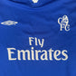 Chelsea 2001/2002/2003 Home Long Sleeve Football Shirt  Medium