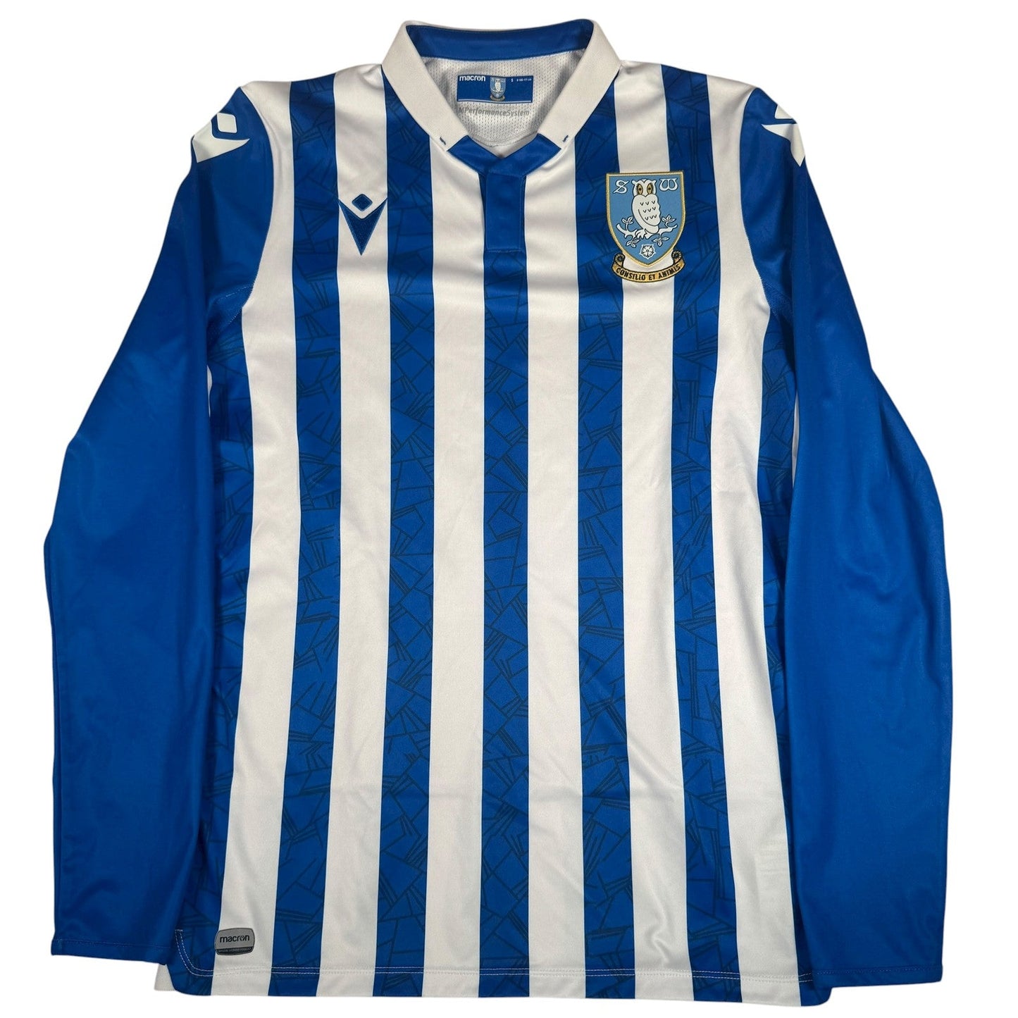 Sheffield Wednesday 2021/2022 Long Sleeve Home Football Shirt Small