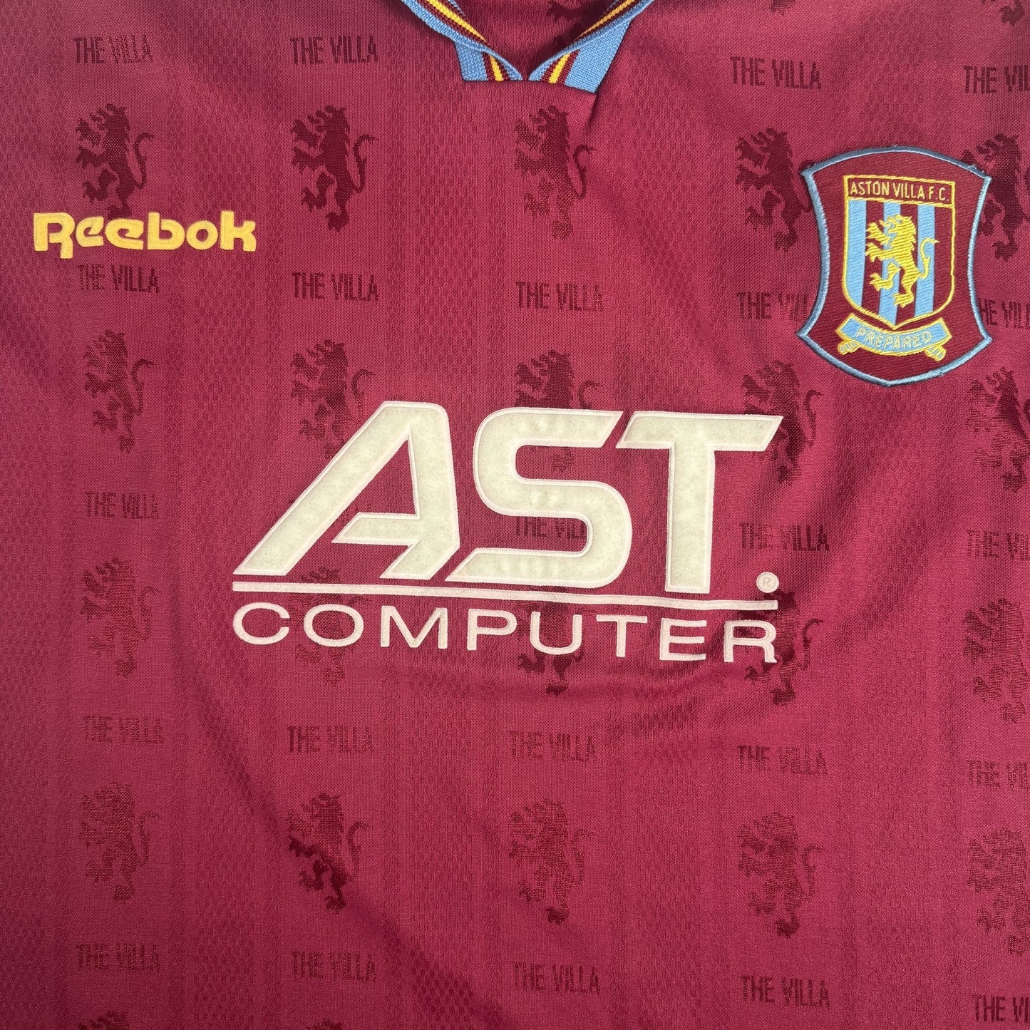 Aston Villa 1995/1996/1997 Home Football Shirt  XL