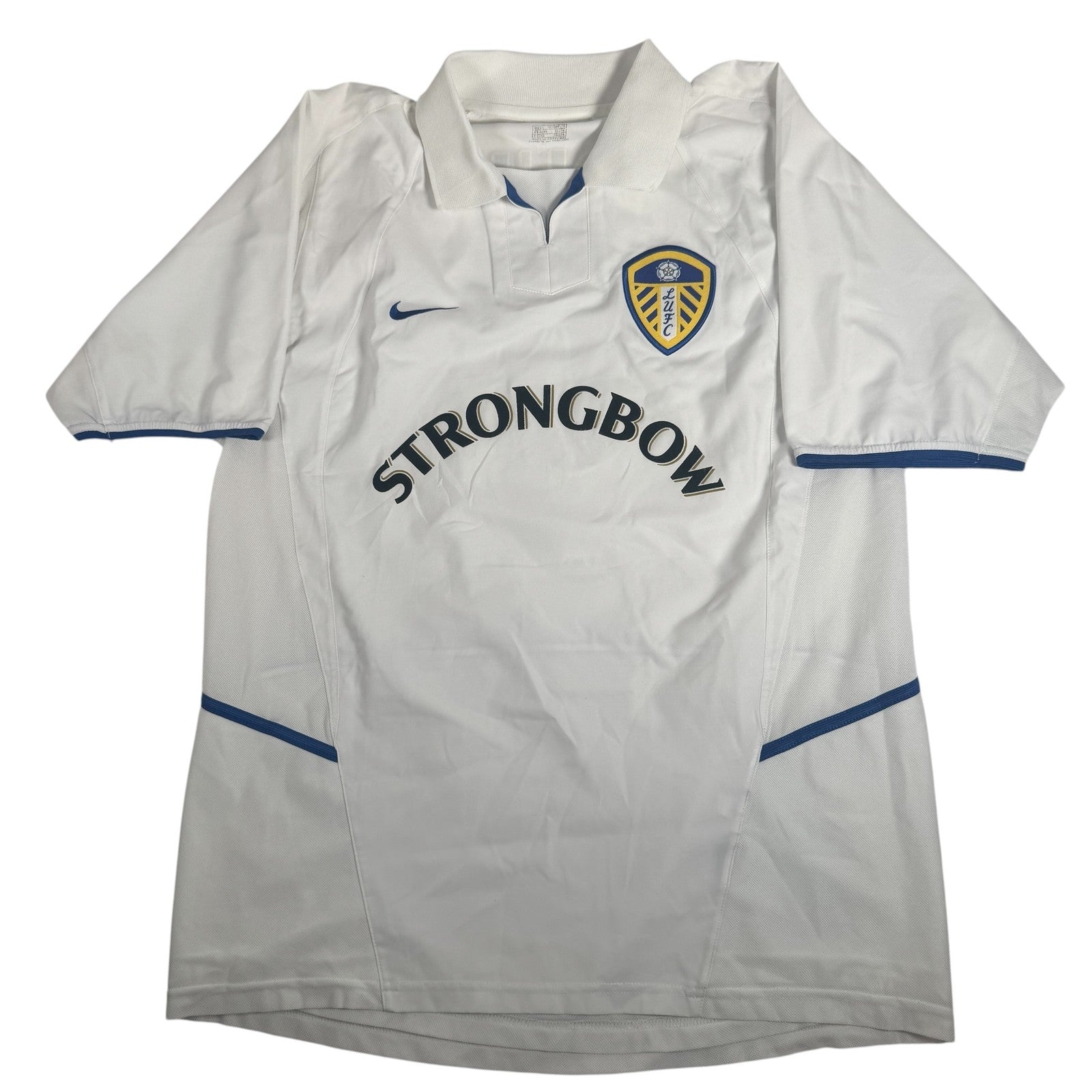 VIDUKA 9 Leeds United 2002/2003 Home Football Shirt Large – Casual