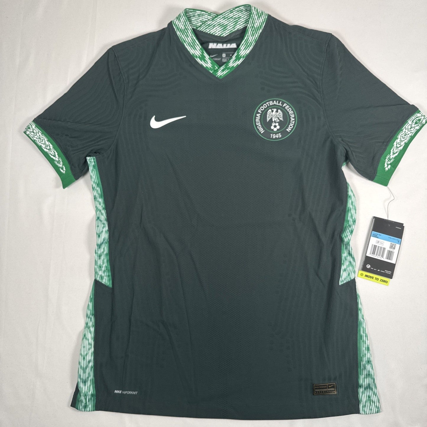 Nigeria 2020/2021/2022 Away Football Shirt Vaporknit Medium BNWT