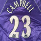 CAMPBELL 23 Tottenham Hotspur 1998/ 1999 Away Football Shirt Large