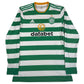 Celtic 2020/2021 Home Long Sleeve Football Shirt Medium