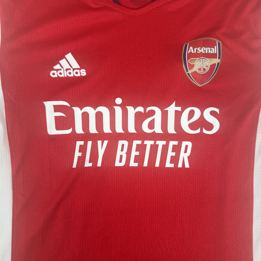 Arsenal 2021/2022 Home Player Spec Football Shirt  Large