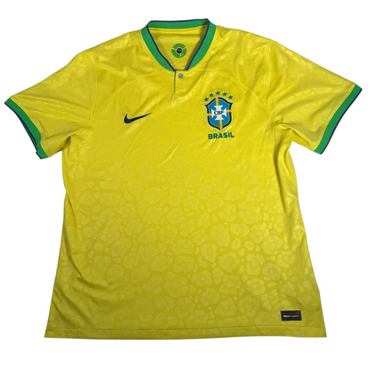 Brazil 2022/2023/2024 Home Football Shirt  XL