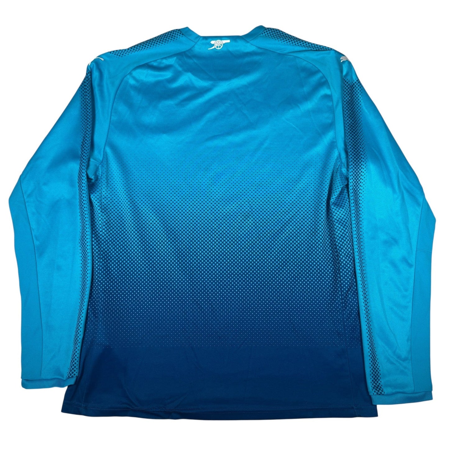 Arsenal 2017/2018 Away Long Sleeve Football Shirt  Large