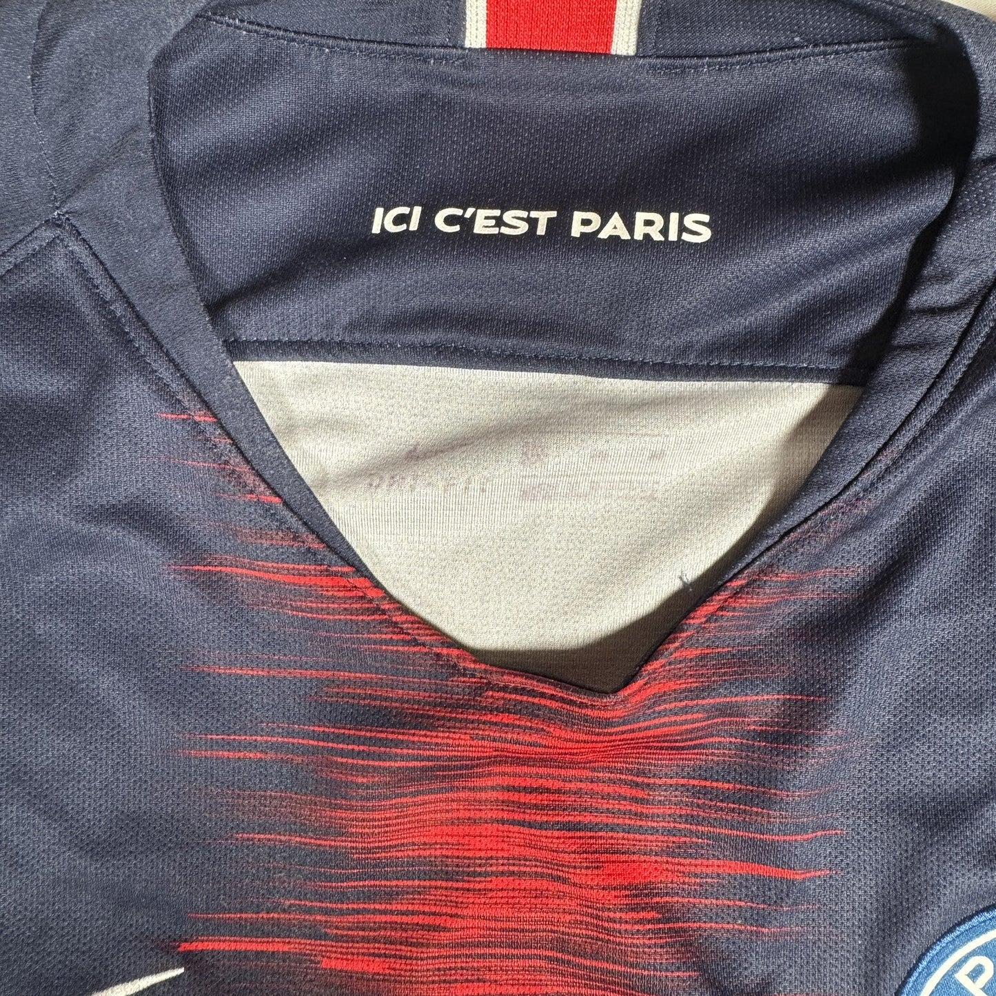 PSG Paris Saint-Germain 2018/2019 Home Football Shirt  XL