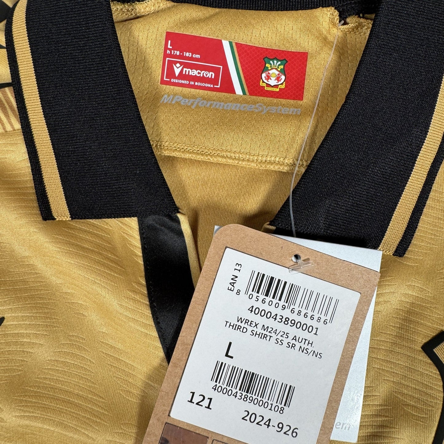 Wrexham 2024/2025 Third Football Shirt  Large BNWT