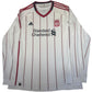 Liverpool 2010/2011 Away Long Sleeve Football Shirt  3XL XXXL
