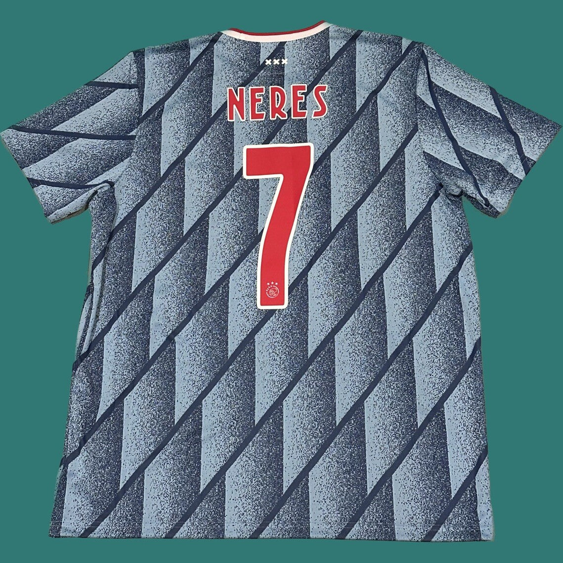 BNWT Neres 7 Ajax 2020/2021 Away Football Shirt  XL