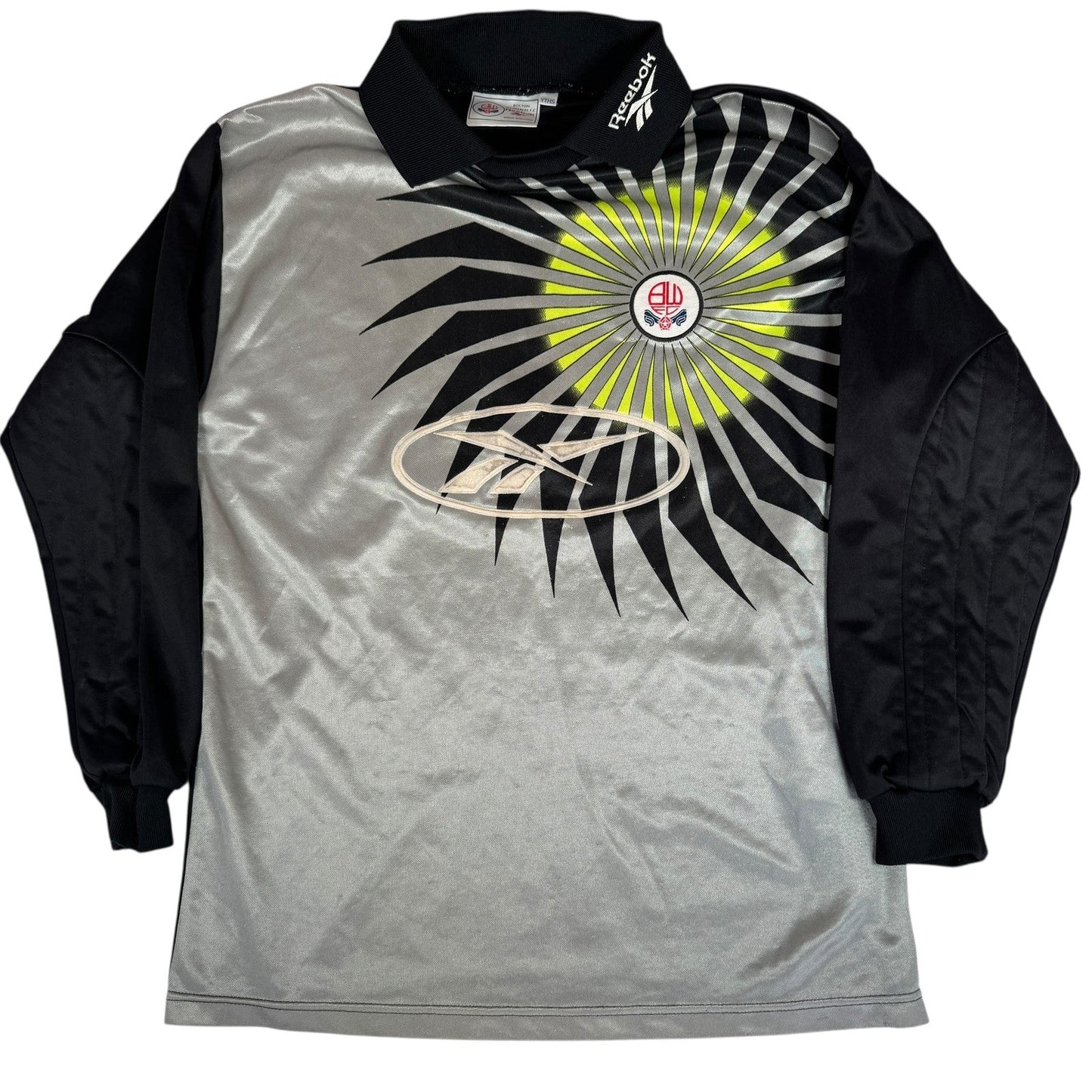 Bolton Wanderers 1997/1998 Goalkeeper Football Shirt Youths