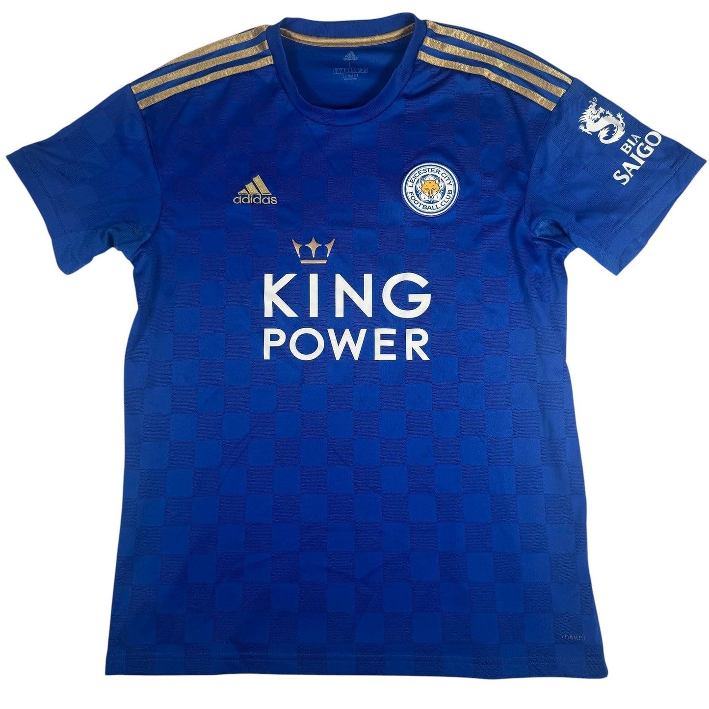 Leicester City 2019/2020 Home Football Shirt  Large