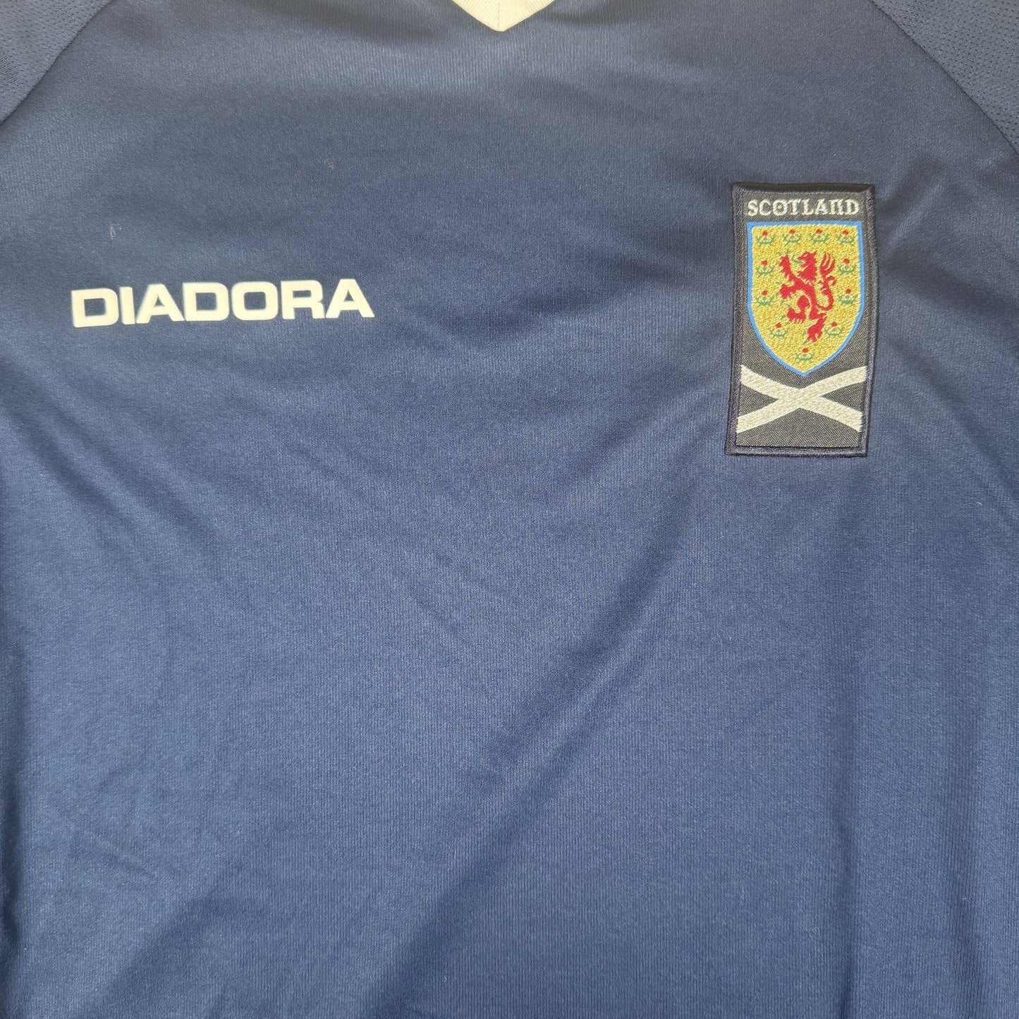 Scotland 2008/2009/2010 Home Long Sleeve Football Shirt  Large