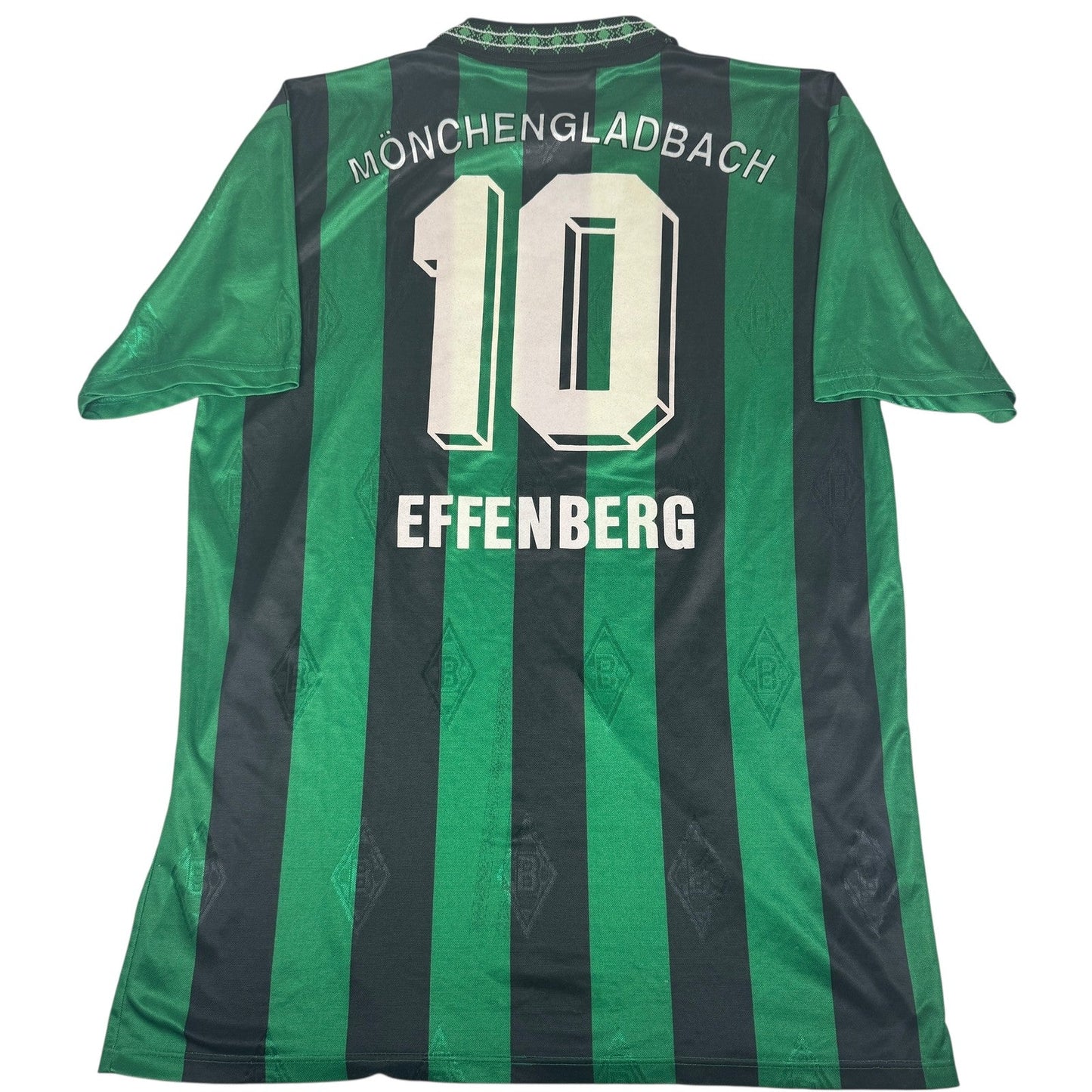 EFFENBERG 10 Borussia Monchengladbach 1995/1996 Away Football Shirt XL