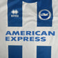 Brighton & Hove Albion 2013/2014 Home Football Shirt  Large
