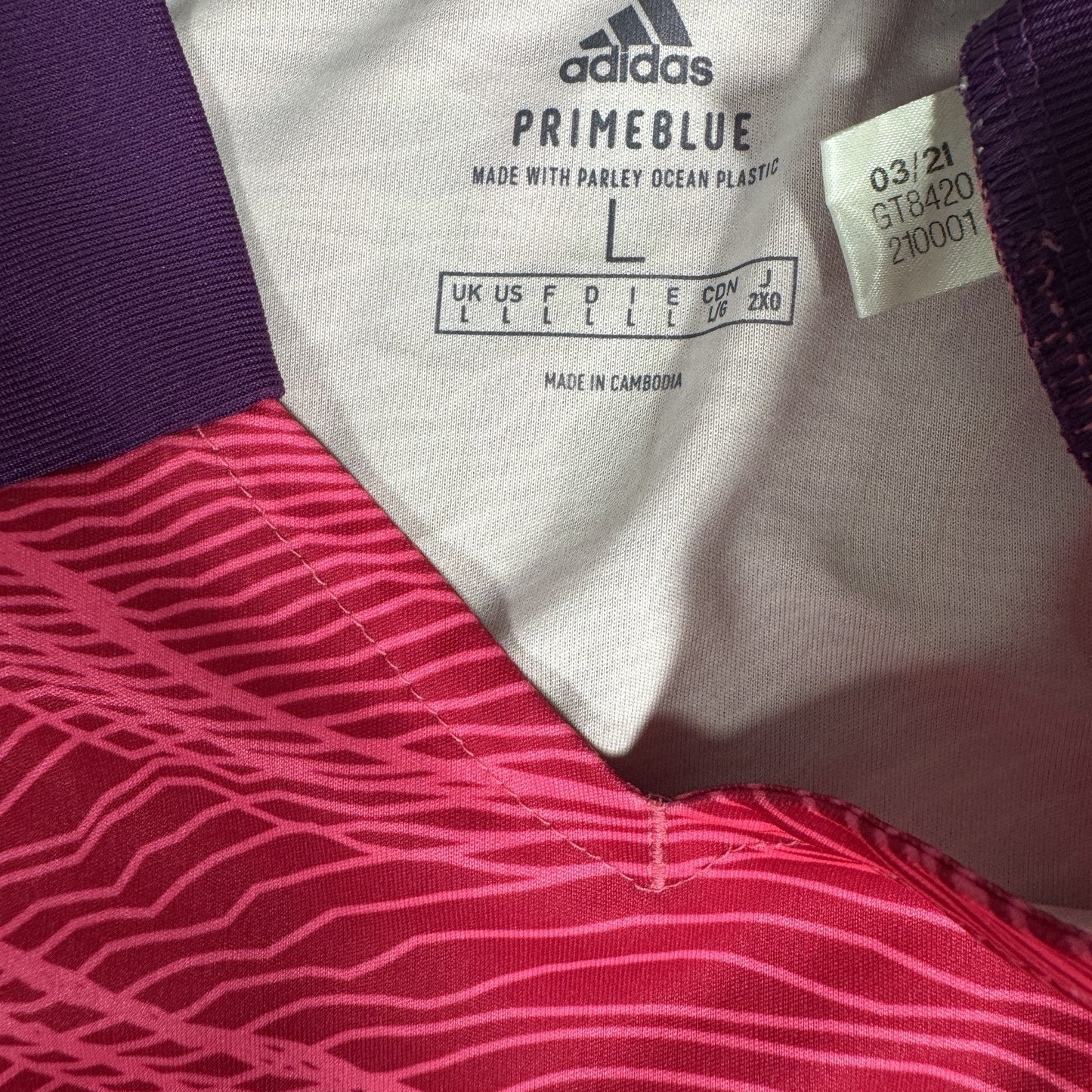 AHSBY-HAMMOND 49 Fulham 2021/2022 Goalkeeper Football Shirt Large