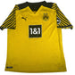 HAALAND 9 Borussia Dortmund 2021/2022 Home Football Shirt  XL