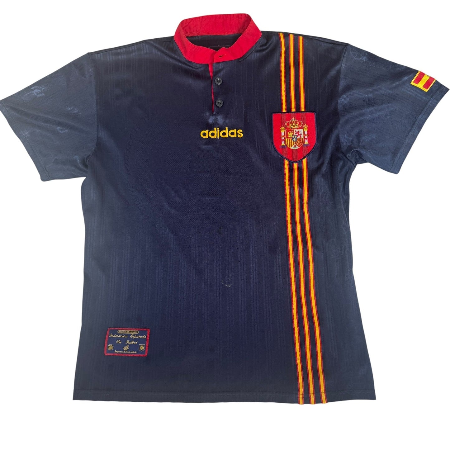 Spain 1996/1997/1998 Away Football Shirt  Medium