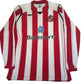 Sunderland 2008/2009 Home Long Sleeve Football Shirt  XL