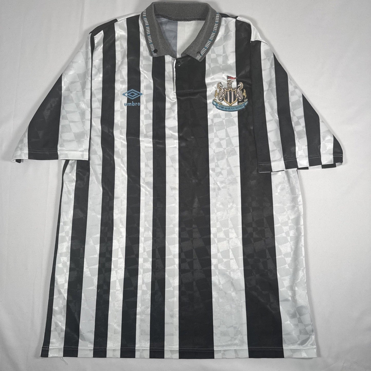 Newcastle United 1990/1991/1992/1993 Home Football Shirt Men’s XL