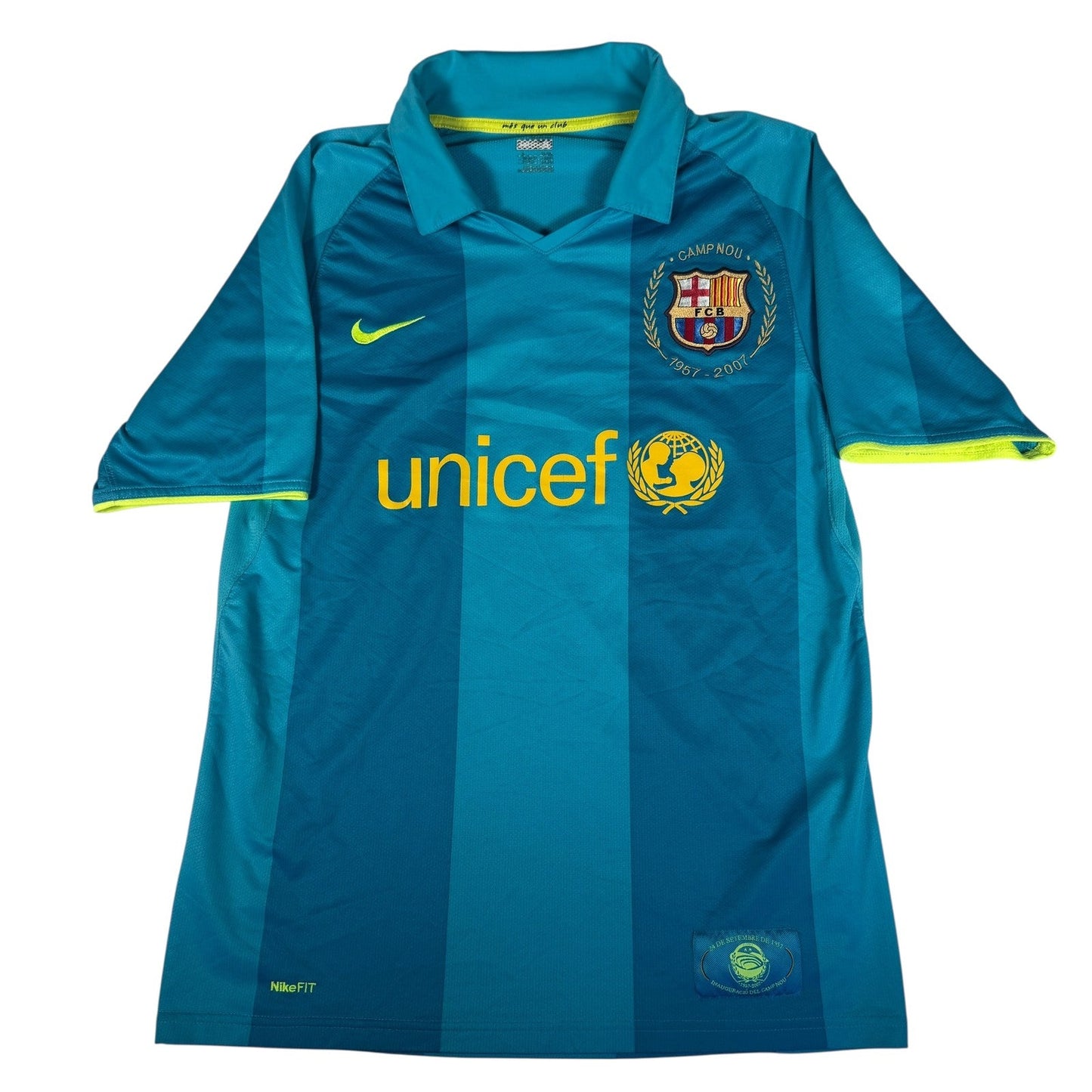 Barcelona 2007/2008 Away Football Shirt  Small 237743-414