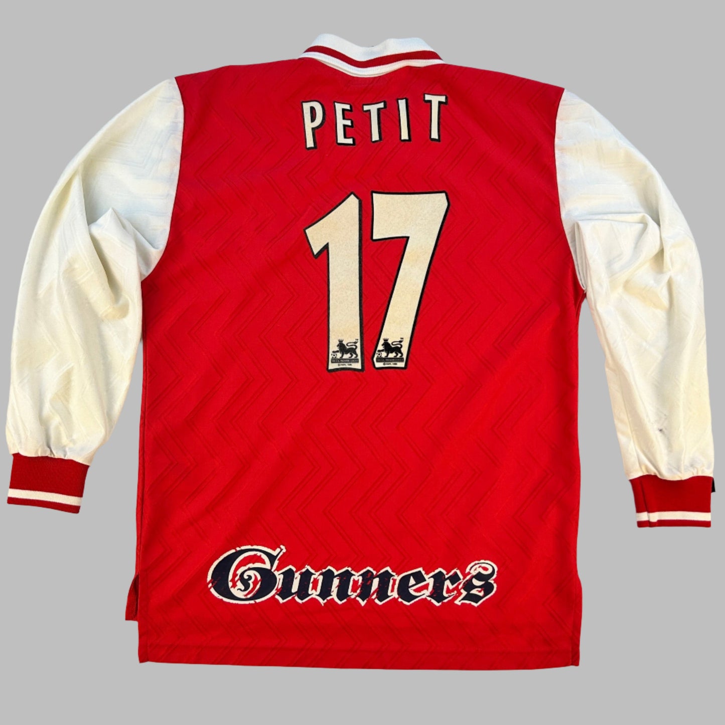 Arsenal 1996/1997 Home Shirt - Long Sleeve - Medium