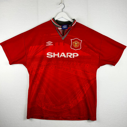 Manchester United 1994 Home Shirt - Extra Large - Very Good Condition