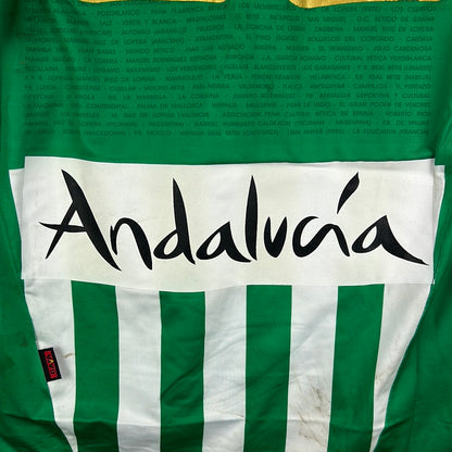 Real Betis 2007/2008 Match Worn Home Shirt - Lima 22