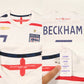 2007/09 England Home Shirt Umbro Beckham (S/M)