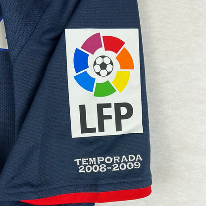 Atletico Madrid 2008/2009 Player Issue Away Shirt - A Lopez 3