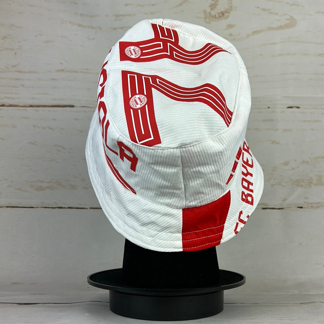 Bayern Munich 2023-2024 Upcycled Away Shirt Bucket Hat - Musiala