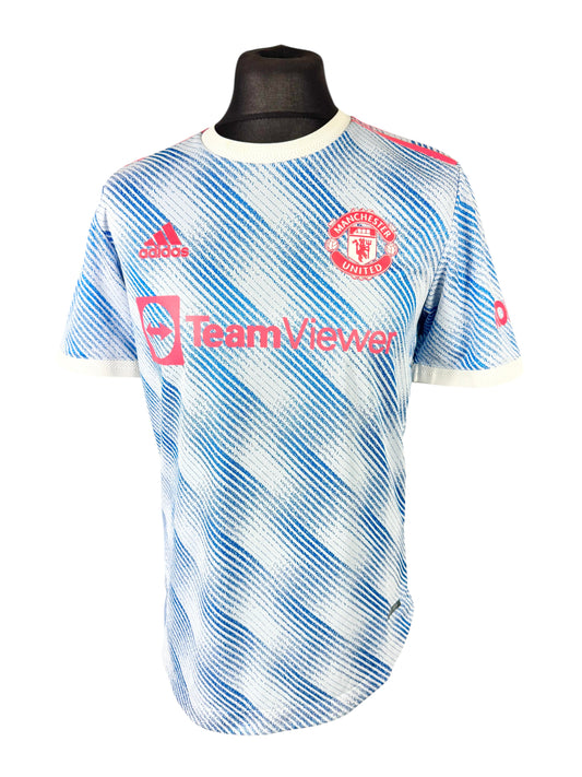 Manchester United 2021-22 Authentic Away - Size M - R. Varane 19