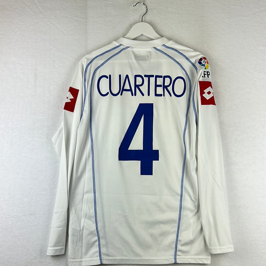 Real Zaragoza 2005-2006 Match Worn Home Shirt - XL - Cuartero 4