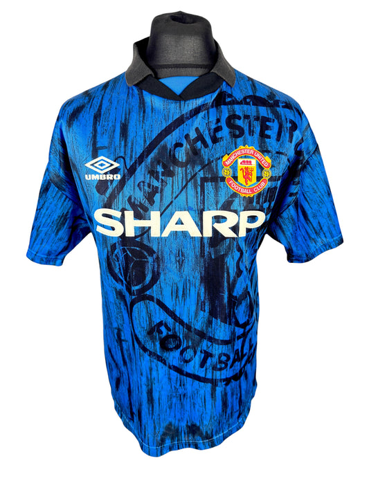 Manchester United 1992-93 Away - Size M - Sharpe 5