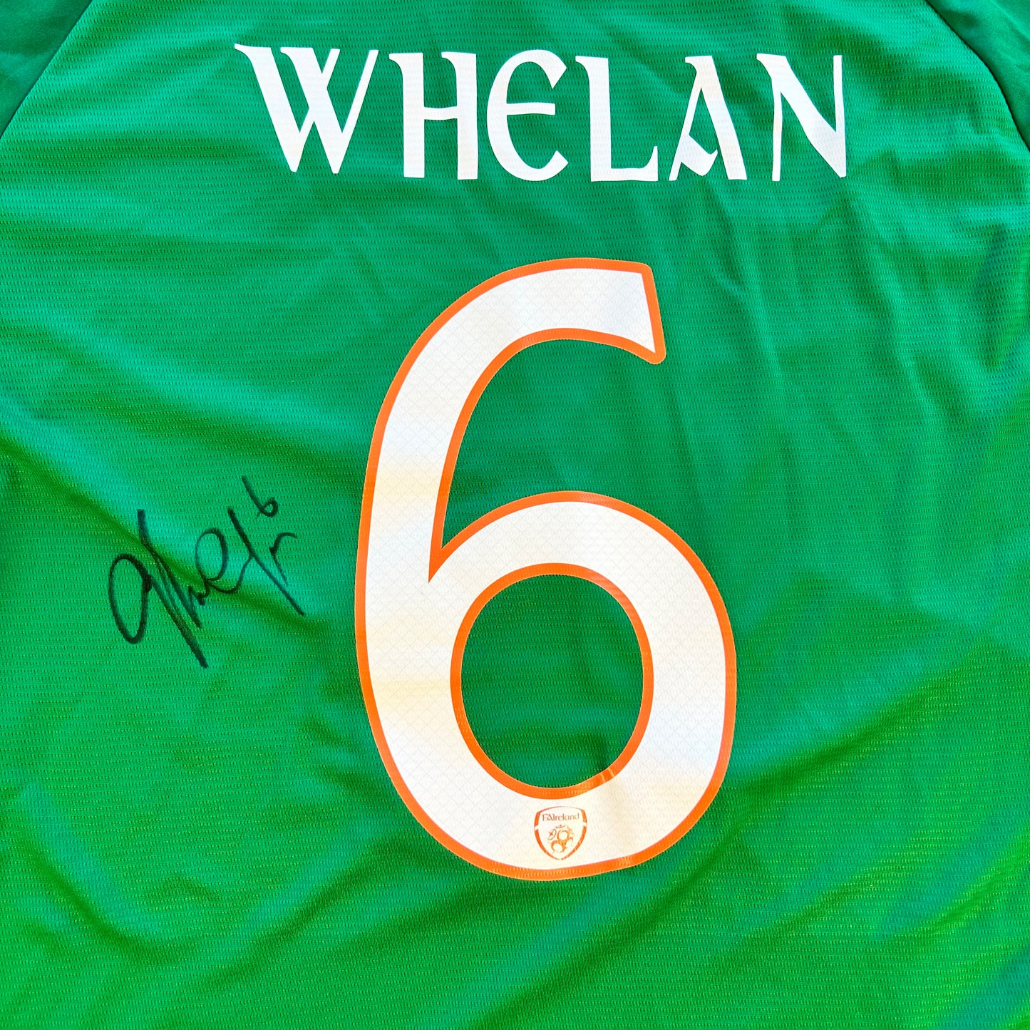 Ireland 2018 Signed Home Shirt - Whelan 6