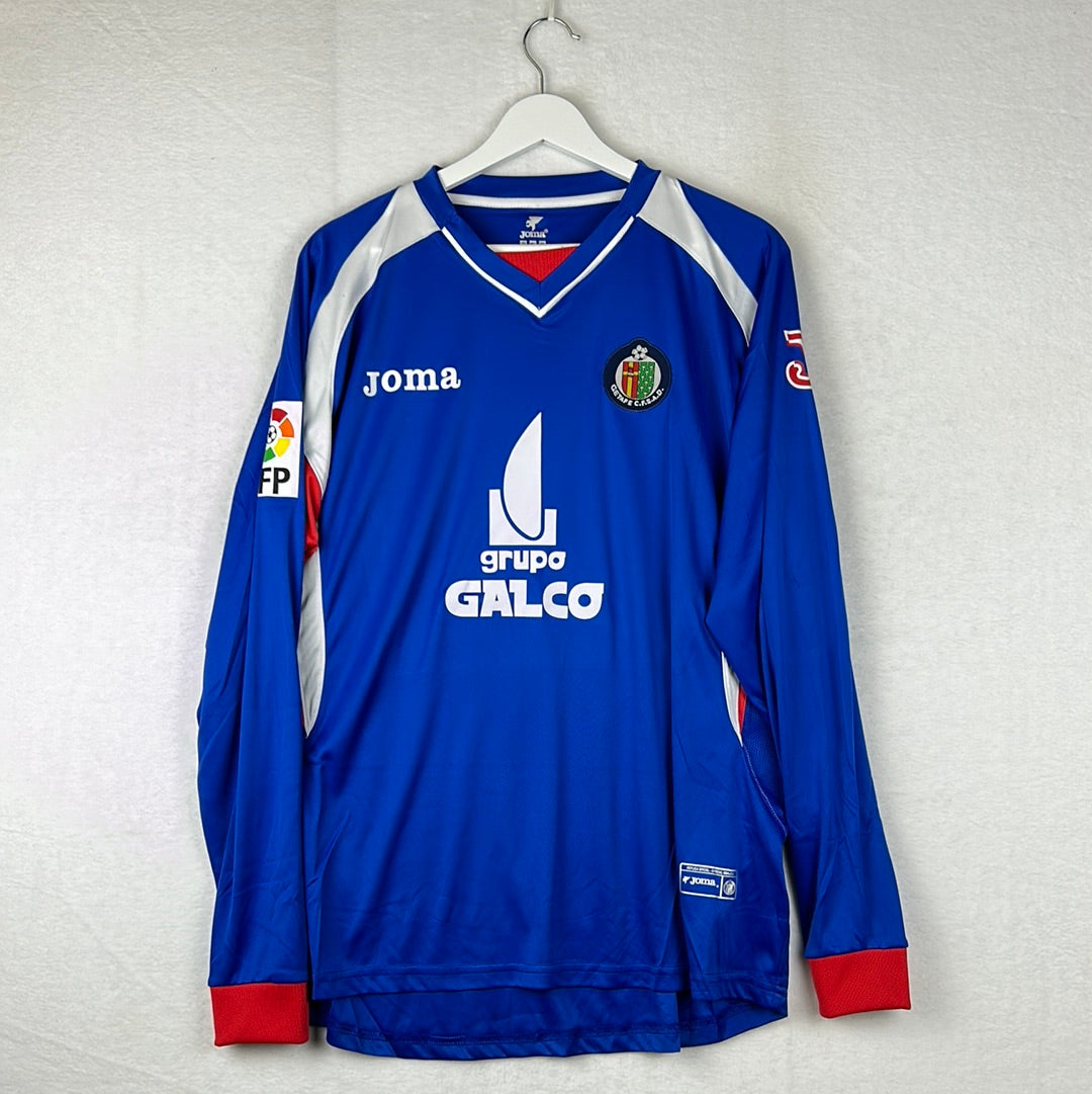 Getafe 2006/2007 Player Issue Home Shirt - Mario Cotelo 7